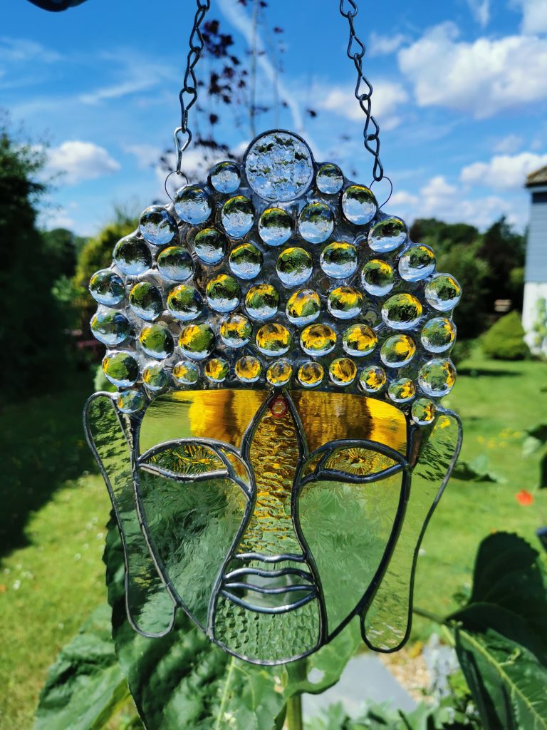 Crystal Buddha Head